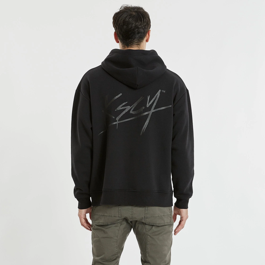 KISS CHACEY MENS MONTALVIN RELAXED HOODED SWEATER