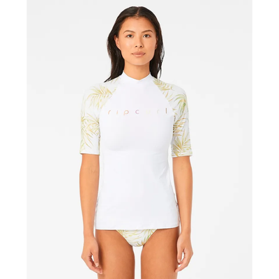 RIP CURL WMNS MONTEGO BAY S/S UPF 50 RASH