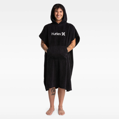 HURLEY MENS O&O HOODED TOWEL