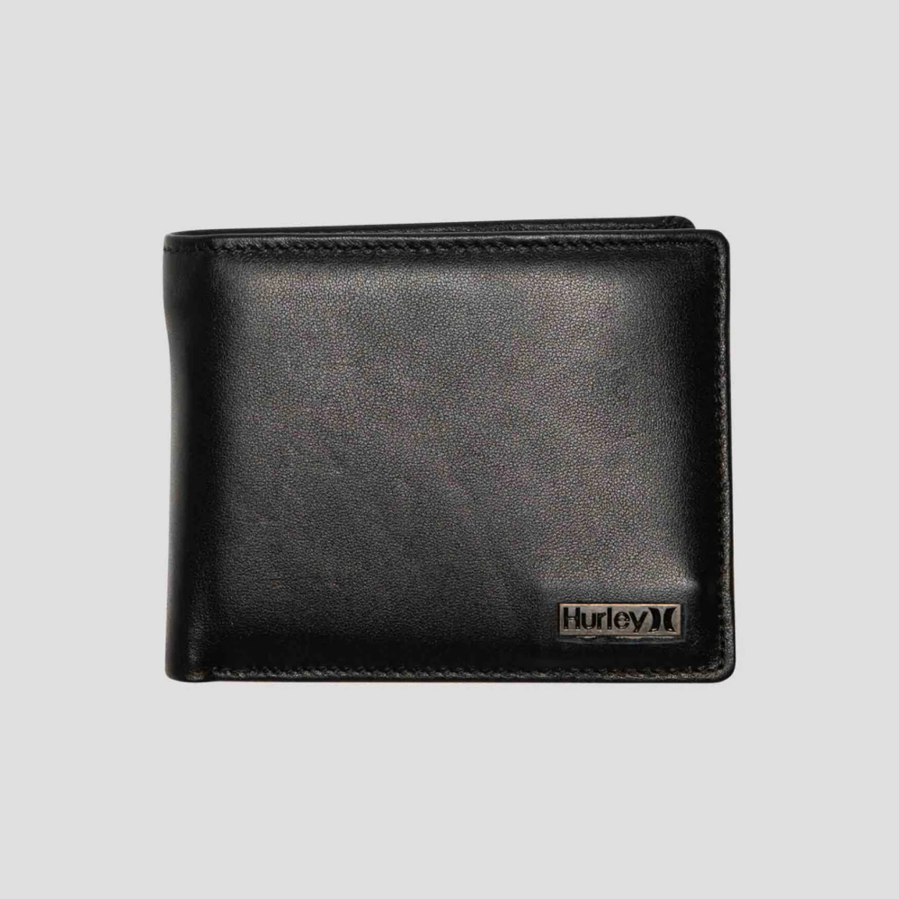 HURLEY UNISEX ONE & ONLY LEATHER WALLET