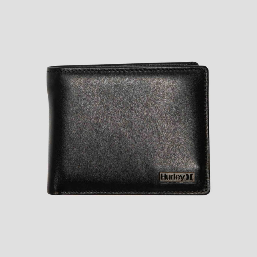 HURLEY UNISEX ONE & ONLY LEATHER WALLET