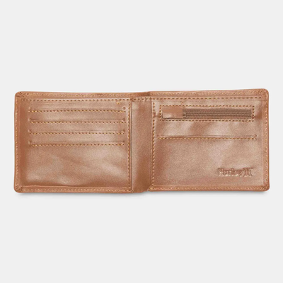 HURLEY UNISEX ONE & ONLY LEATHER WALLET