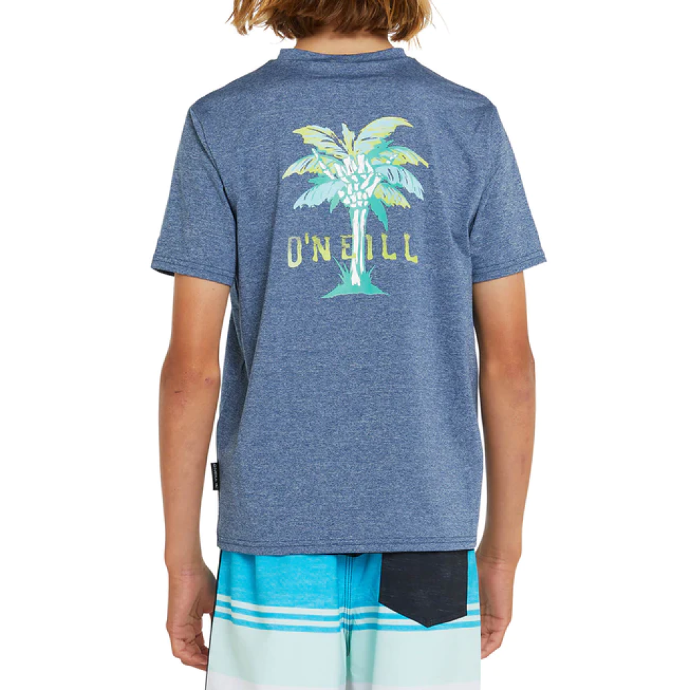 ONEILL YTH PALMY UV SS SURF TEE