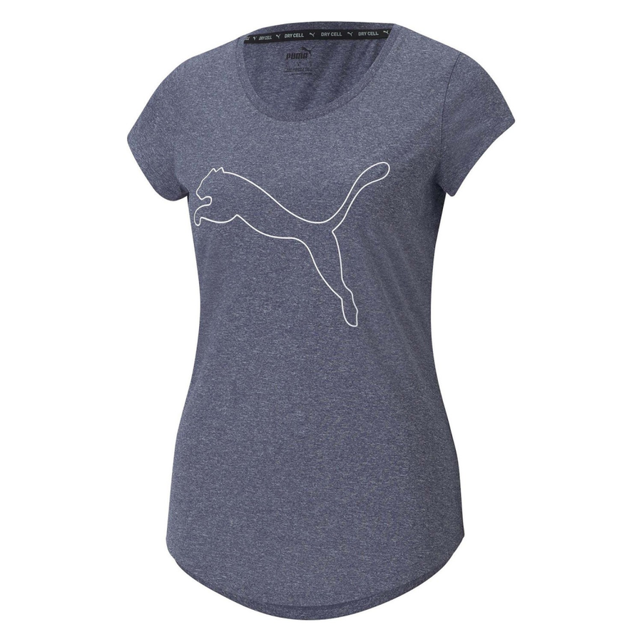 PUMA WMNS PERFORMANCE HEATHER CAT TEE