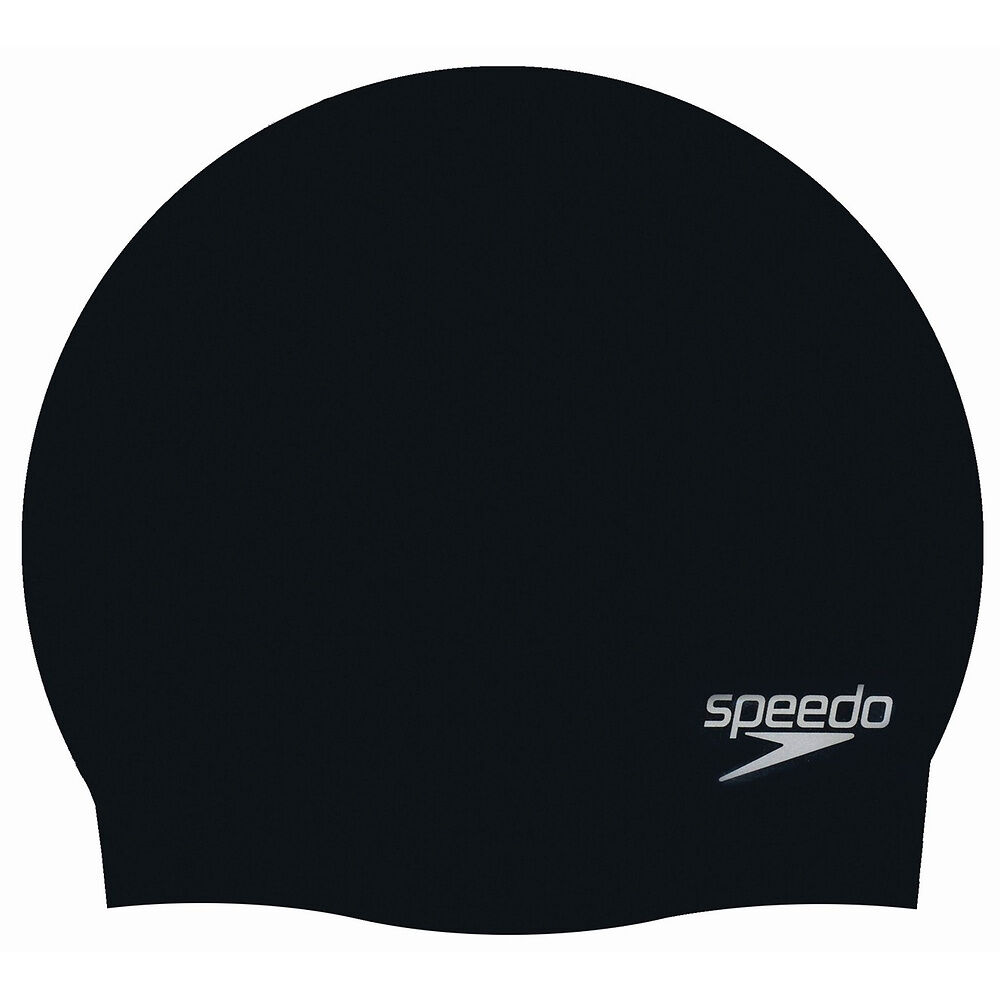 SPEEDO ADULT PLAIN MOULDED SILICON SWIM CAP