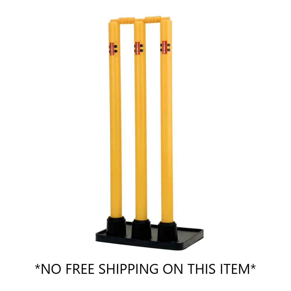 GRAY NICOLLS PLASTIC STUMPS WITH RUBBER BASE