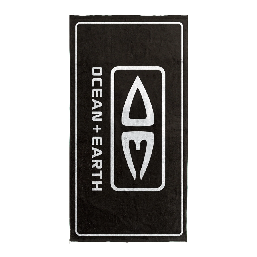 OCEAN & EARTH MENS PRIORITY BEACH TOWEL
