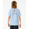 RIP CURL YTH PURE SURF LOGO TEE