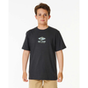 RIP CURL YTH PURE SURF LOGO TEE