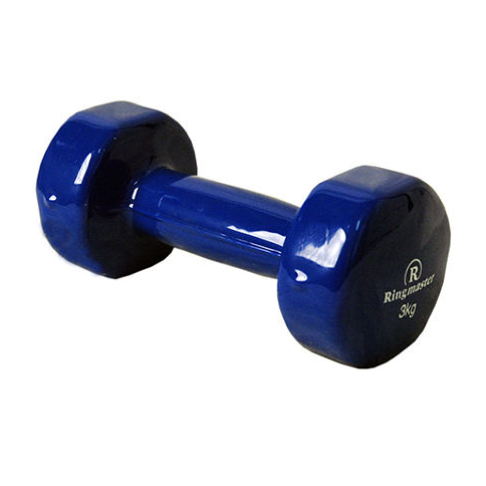 RING MASTER PVC VINYL COATED DUMBBELL