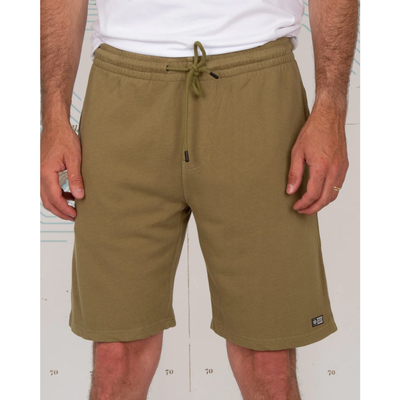 SALTY CREW MENS RESIN PIGMENT SWEATSHORT