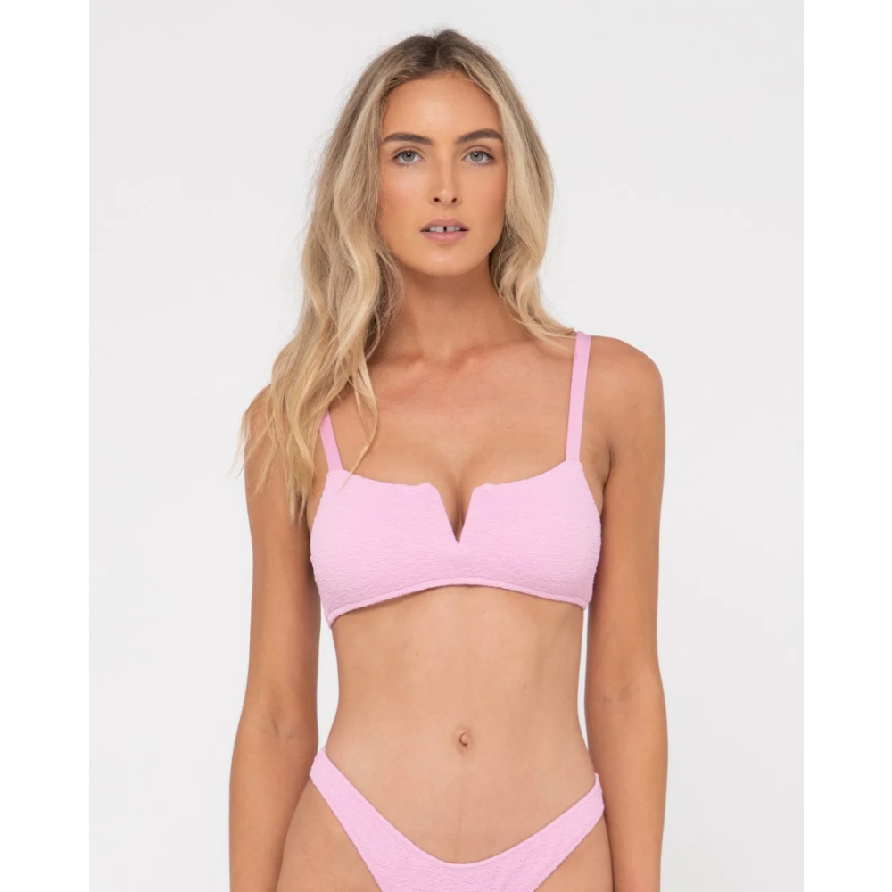 RUSTY WMNS SANDALWOOD BRALETTE BIKINI TOP