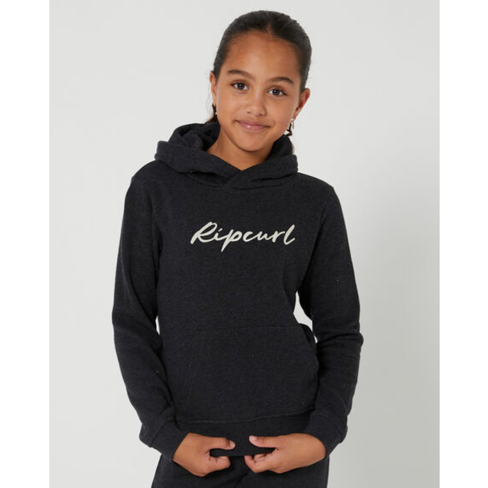 RIP CURL YTH SCRIPT LOGO HOOD