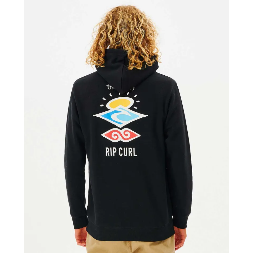 RIP CURL MENS SEARCH ICON HOOD