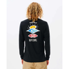 RIP CURL MENS SEARCH ICON L/S TEE