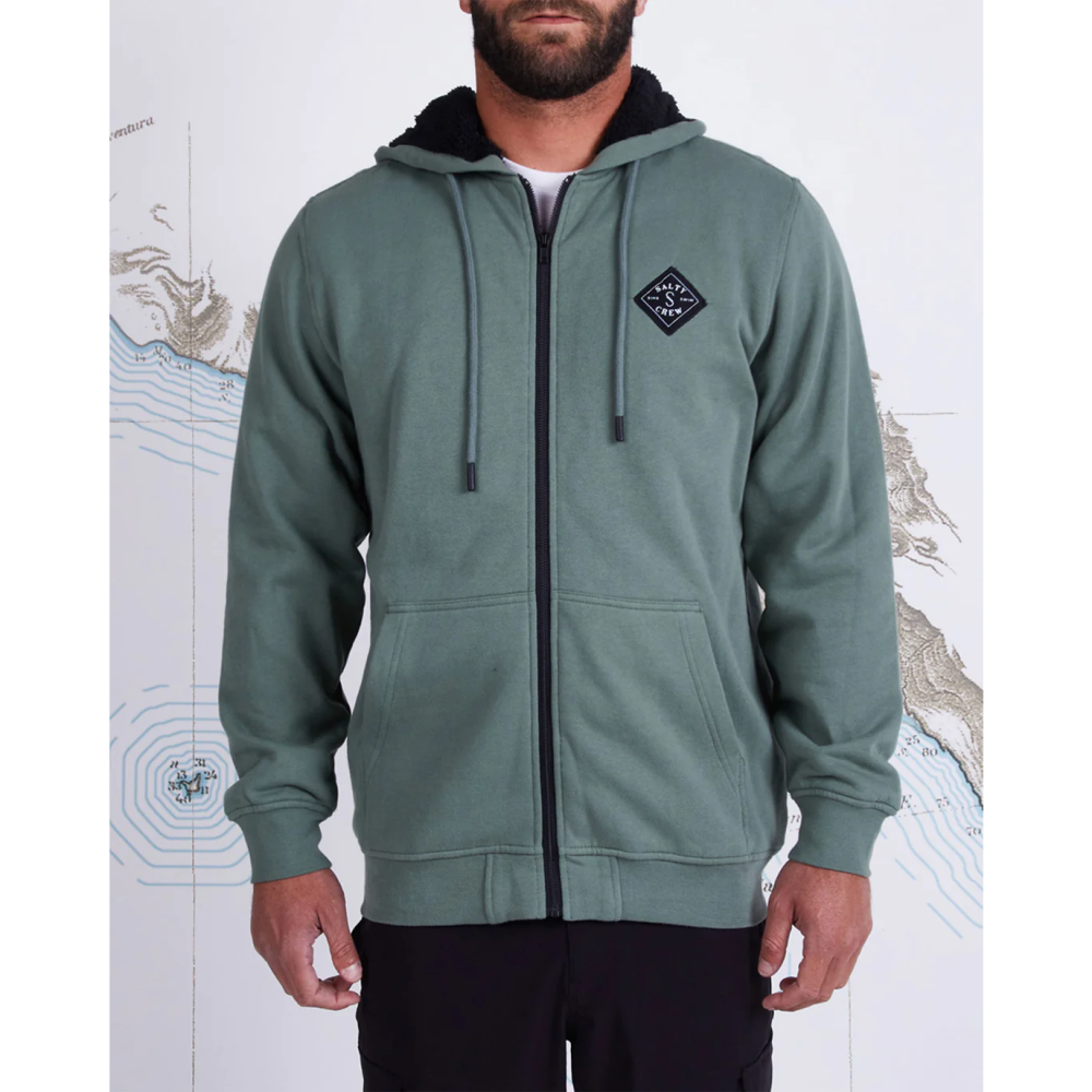 SALTY CREW MENS SHELTER SHERPA FLEECE