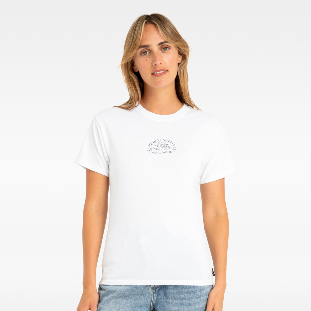 HURLEY WMNS SIGNATURE TEE