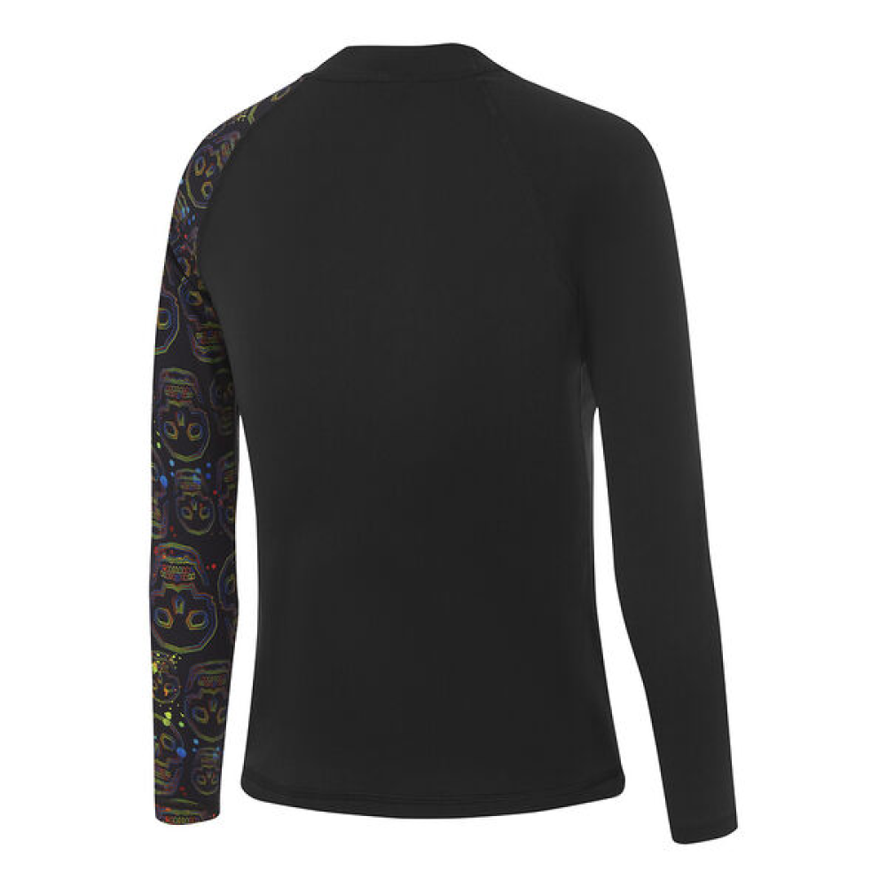 SPEEDO YTH SKULL L/S RASHTOP