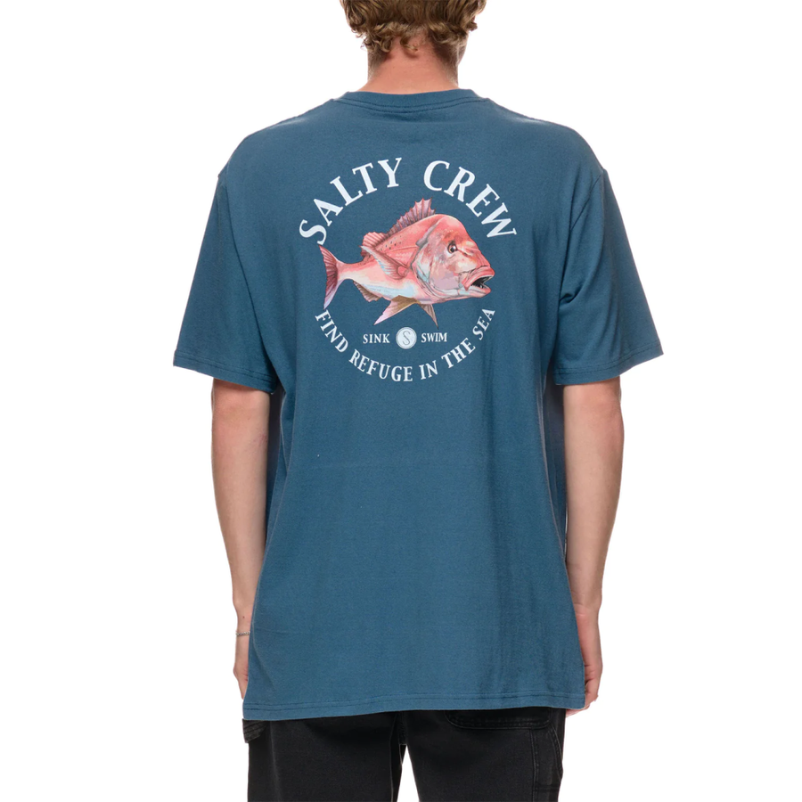 SALTY CREW MENS SNAP ATTACK STANDARD S/S TEE