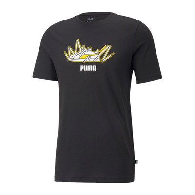 PUMA MENS SNEAKER GRAPHIC TEE