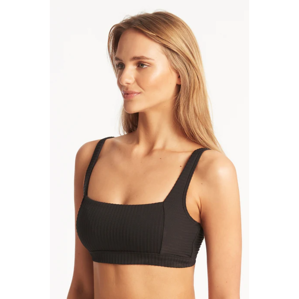 SEA LEVEL WMNS SPINNAKER SQUARE NECK BRA TOP
