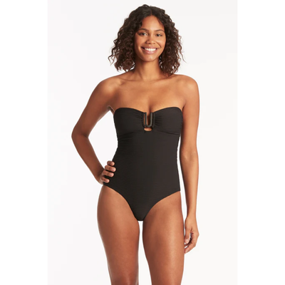 SEA LEVEL WMNS SPINNAKER U BAR BANDEAU ONE PIECE