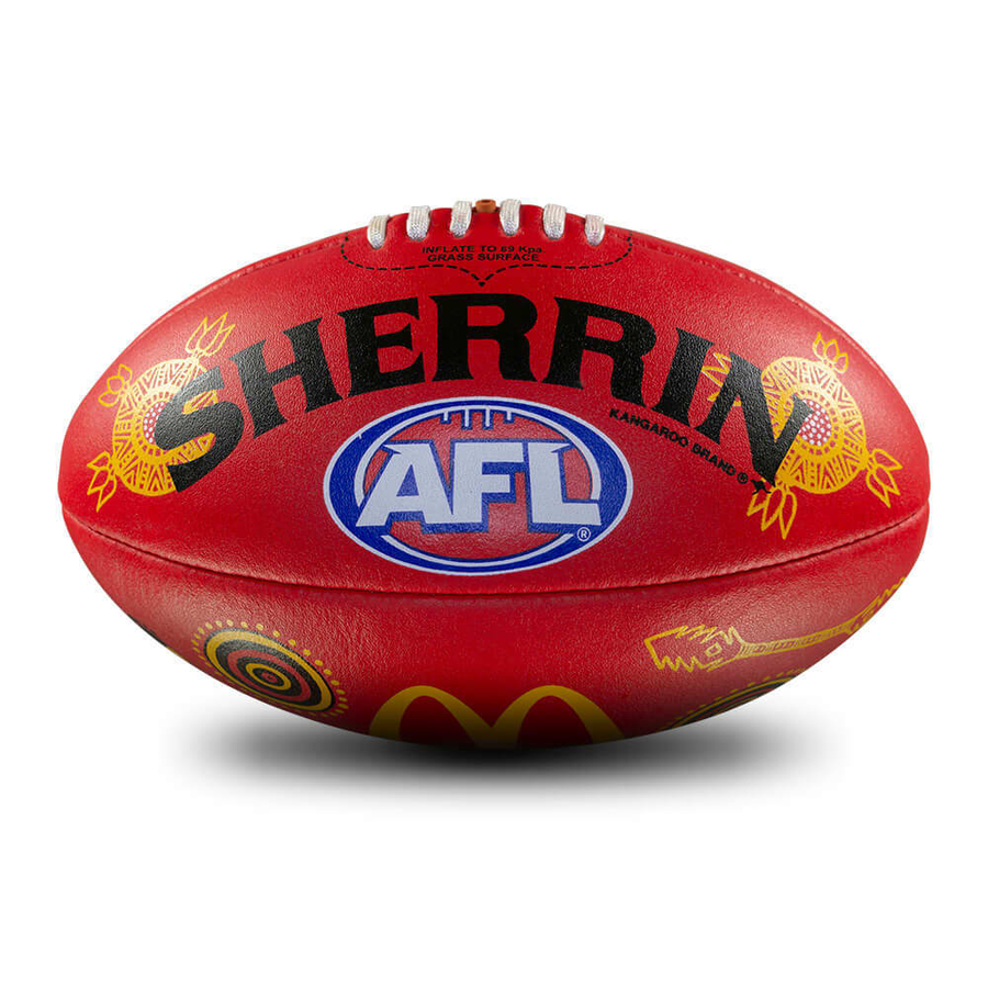 SHERRIN SPLIT LEATHER - AFL SIR DOUGLAS NICHOLLS ROUND MCDONALDS