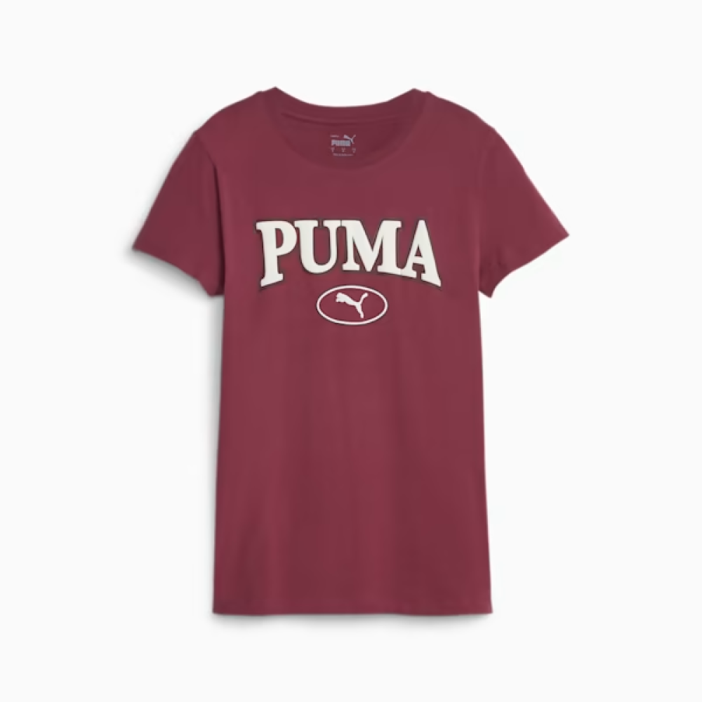 PUMA WMNS SQUAD GRAPHIC TEE
