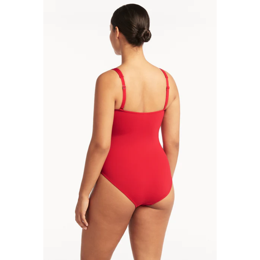 SEA LEVEL WMNS SQUARE NECK ONE PIECE