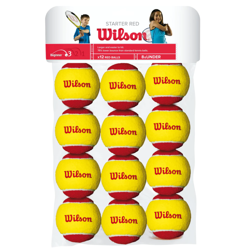 WILSON STARTER PLAY TENNIS BALL 12PK