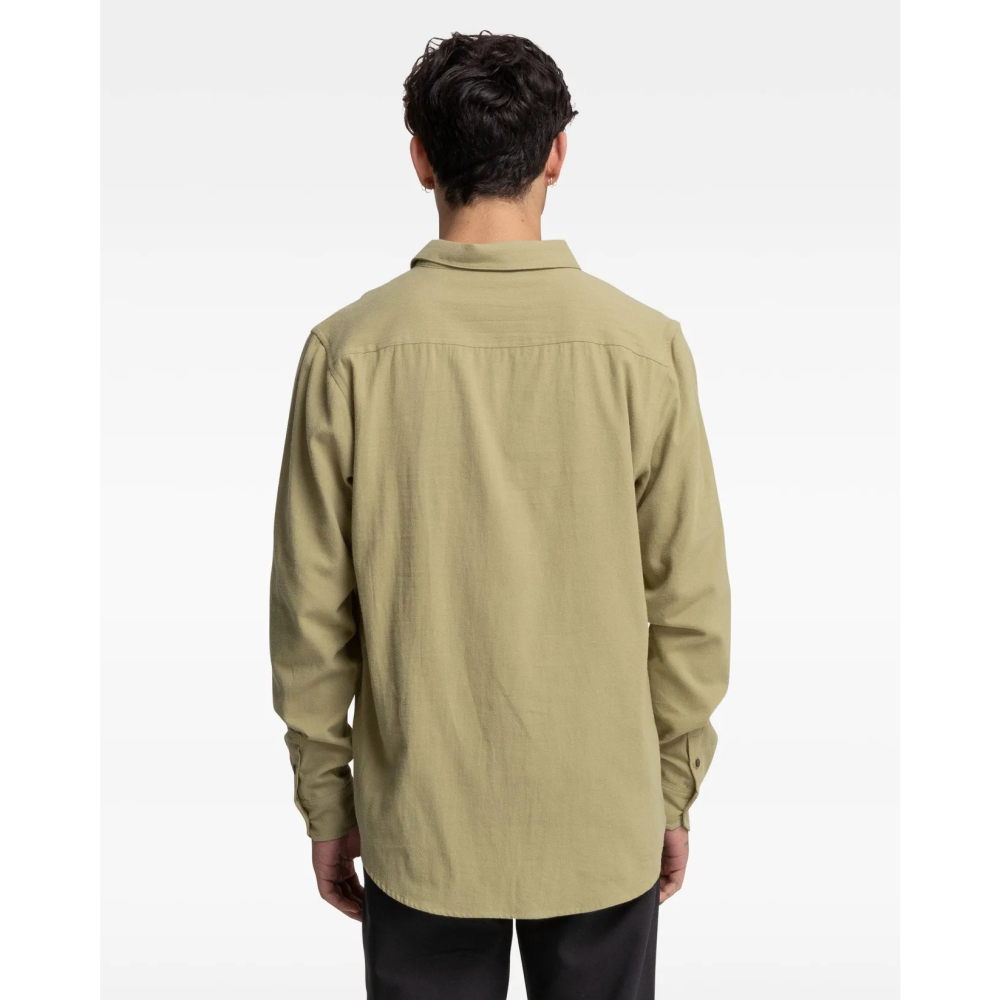 HURLEY MENS STATION SOLID LS SHIRT