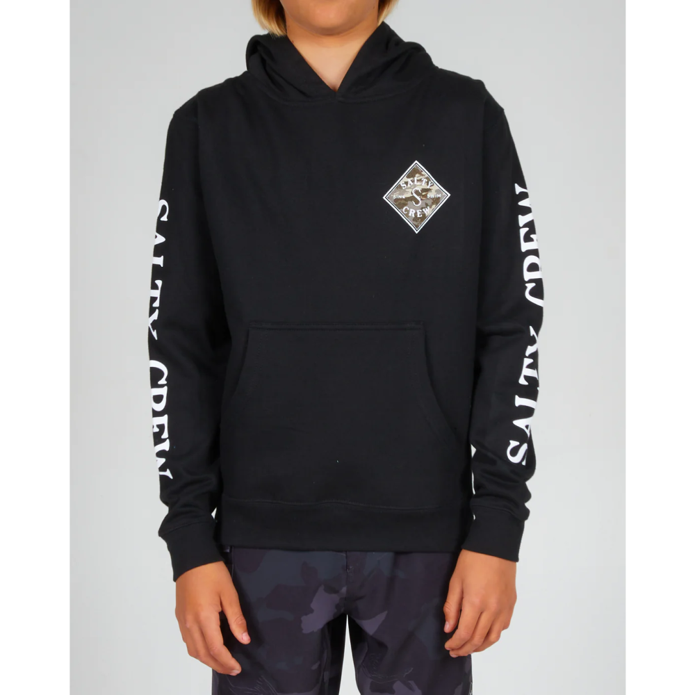 SALTY CREW YTH TIPPET LINEUP HOOD FLEECE