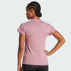 ADIDAS WMNS TRAIN ESSENTIALS MINIMAL BRANDING V-NECK TEE