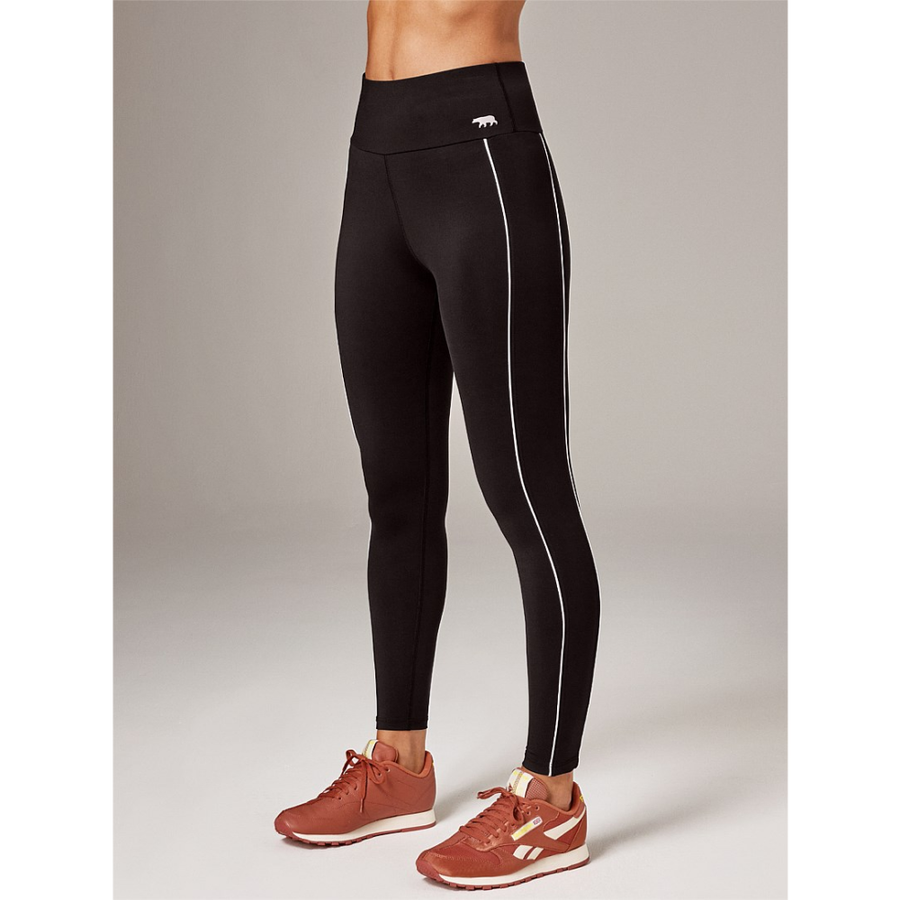 Running Bare Flex Peach Tight. Women's Pocket Workout Leggings.