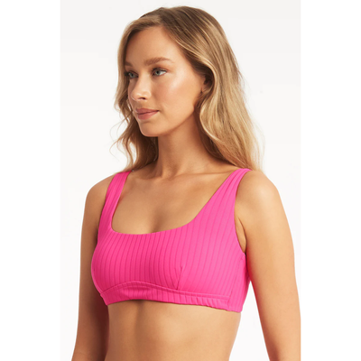 SEA LEVEL WMNS VESPER SQUARE NECK BRA