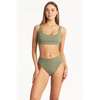 SEA LEVEL WMNS VESPER SQUARE NECK BRA