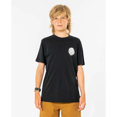 RIP CURL YTH WETSUIT ICON TEE