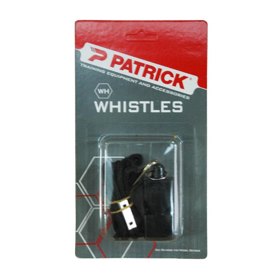 PATRICK WHISTLE W LANYARD - PLASTIC