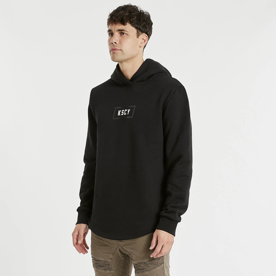 KISS CHACEY MENS WORKSHOP HOODED DUAL CURVED SWEATER