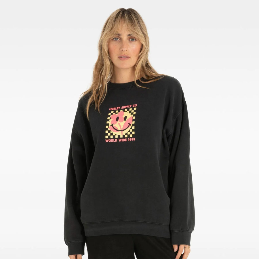 HURLEY WMNS WORLD WIDE CREW