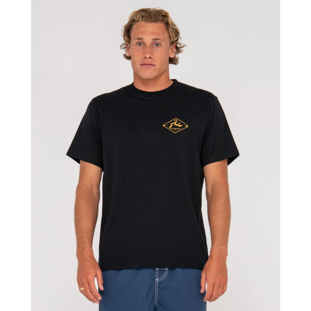 RUSTY MENS WULL WOLUME SHORT SLEEVE TEE