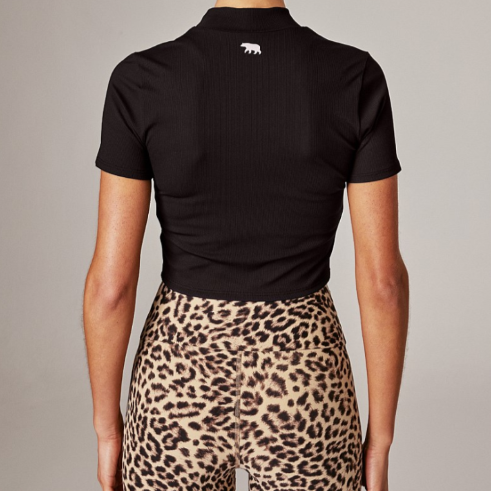 RUNNING BARE WMNS ZENITH CROP TEE