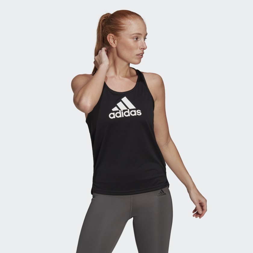 ADIDAS WMNS AEROREADY DESIGNED 2 MOVE LOGO SPORT TANK TOP