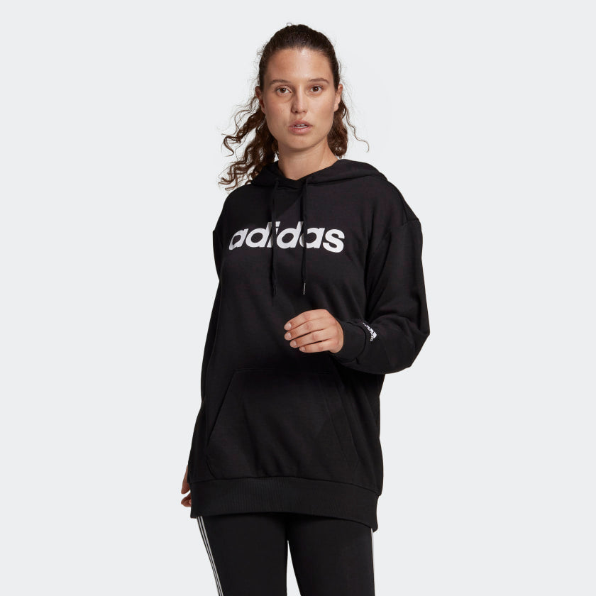ADIDAS WMNS ESSENTIALS OVERSIZE LOGO HOODIE
