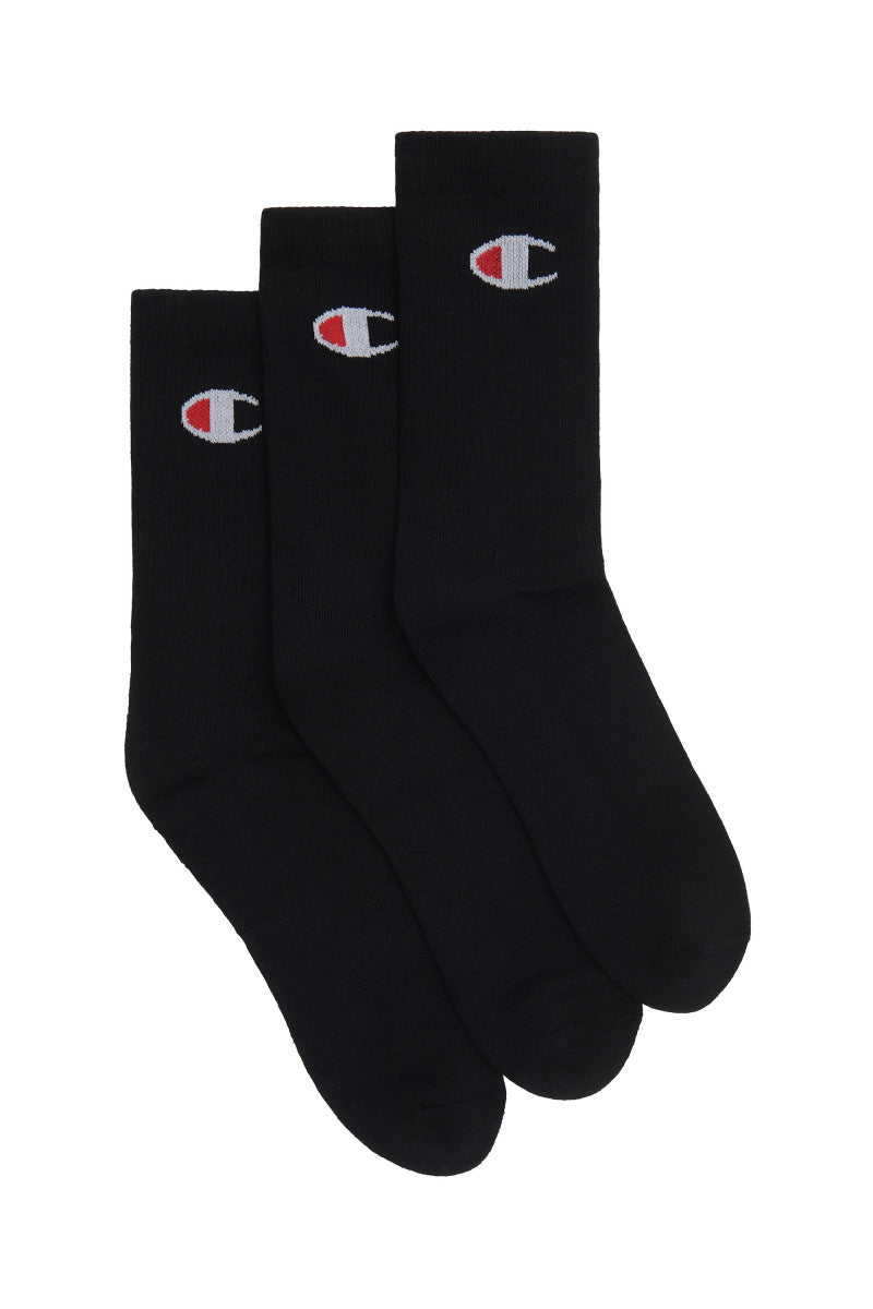 CHAMPION UNISEX SPS C CREW SOCKS 3PK