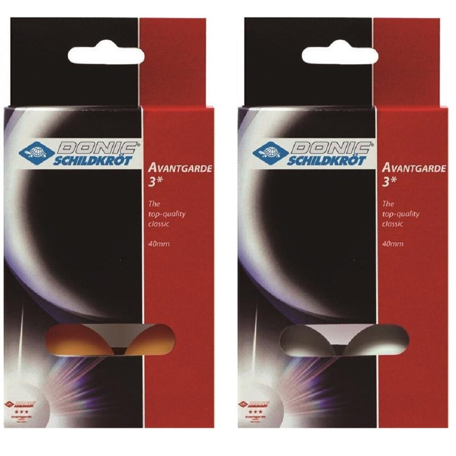 DONIC AVANTGARDE 3 STAR 6PK BALLS