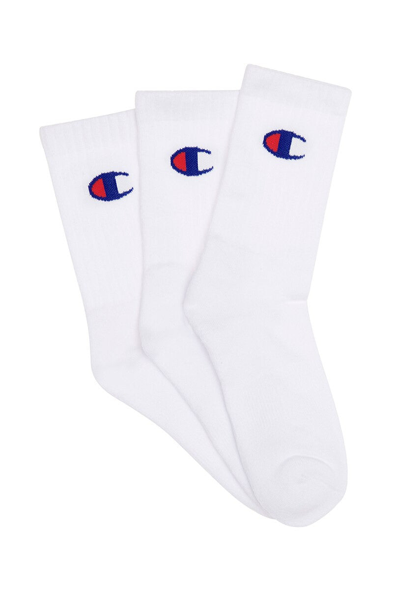 CHAMPION UNISEX SPS C CREW SOCKS 3PK