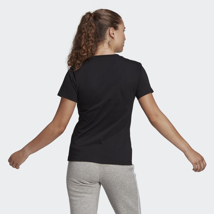 ADIDAS WMNS LOUNGEWEAR ESSENTIALS LOGO TEE