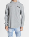 NENA & PASADENA MENS GENERATIONS DUAL CURVED HOODED SWEATER