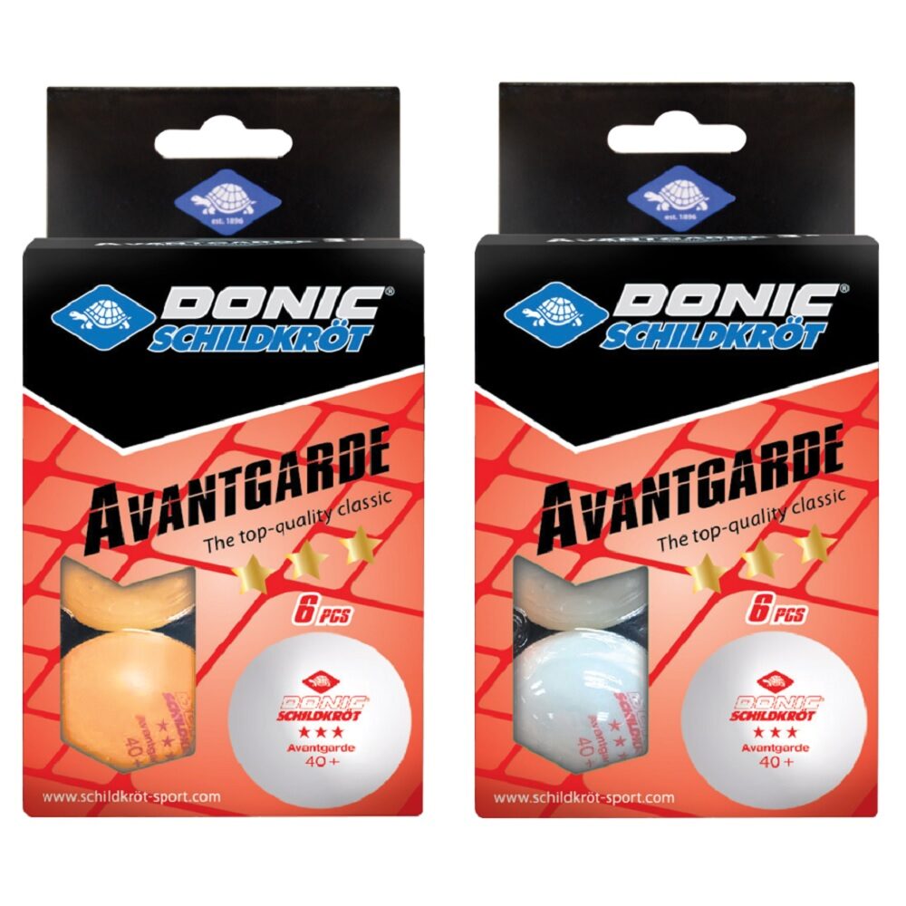 DONIC AVANTGARDE BALLS 6PK